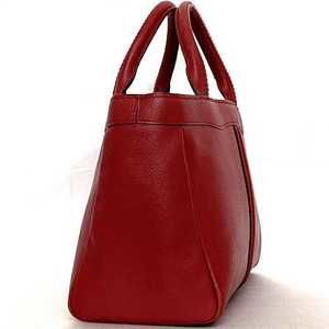 Valextra Handbag Red Leather tote bag